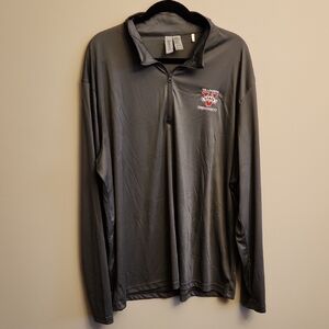 Gray Valdosta State Quarter-Zip Pullover